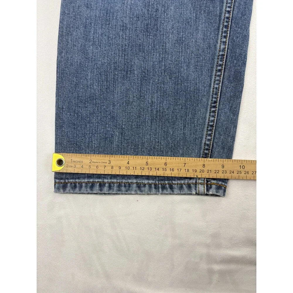 Levi's Men's Straight Leg Jeans W38 Classic Blue - 505‎ Style